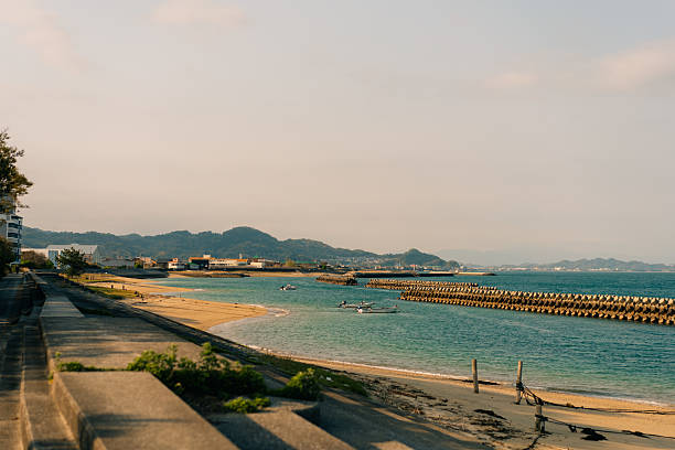 istock Protective concrete tetrapod blocks in Shikoku, Japan 2231625348