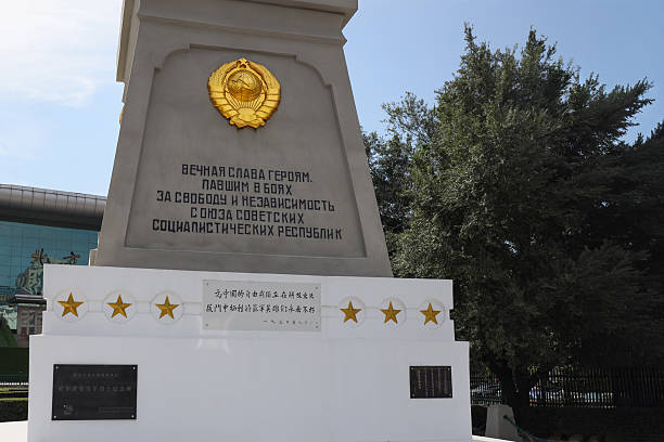 Bishkek, Kyrgyzstan- October 11 2024: Changing of the guard at Ala-Too Square. The goose step is a special marching step which is performed during formal military parades and other ceremonies