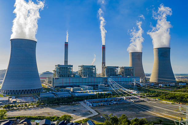 istock Thermal Power Plant at Sunrise 2231636503