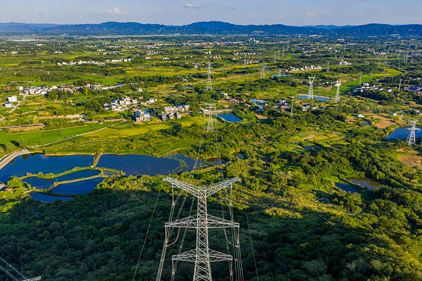 istock High-voltage Transmission Towers on a Mountain 2231636555