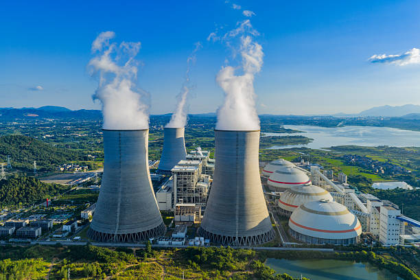istock Thermal Power Plant at Sunrise 2231636577