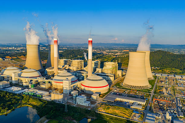 istock Thermal Power Plant at Sunrise 2231636853