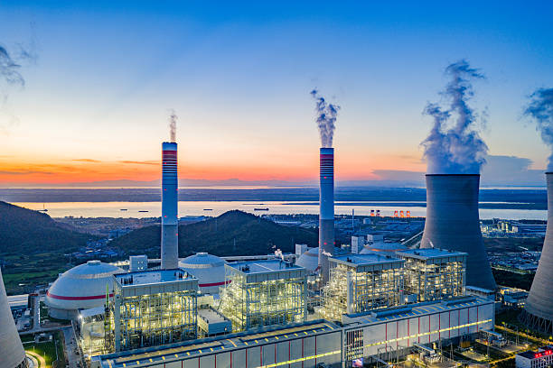 istock Thermal Power Plant Night View 2231637305