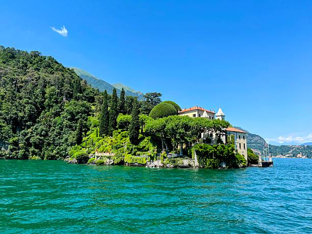 istock Historic Villa on a Cliff Overlooking Lake Como 2231653783