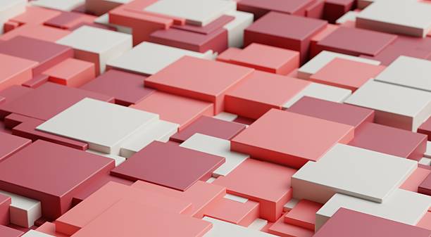 istock abstract 3D square background with a sense of technology 2231657560