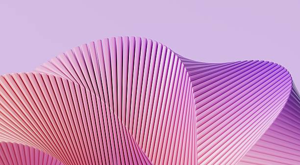 istock Beautiful Abstract 3d Gradient Twisted Background of Rows Square Plates 2231657854