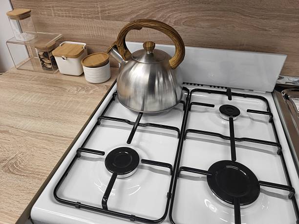 istock Kettle on the gas stove 2231660368