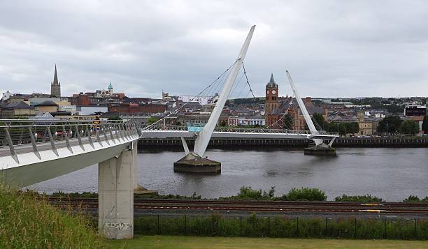 istock Peace Bridge, Londonderry, Northern Ireland 2231673843