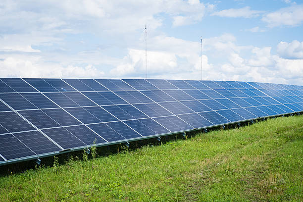 istock Sustainable alternative energy source power plant. Clean renewable zero emission energy production. 2231675823