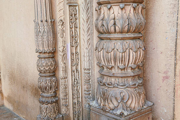 istock ancient Indian temple arches fragment 2231682367