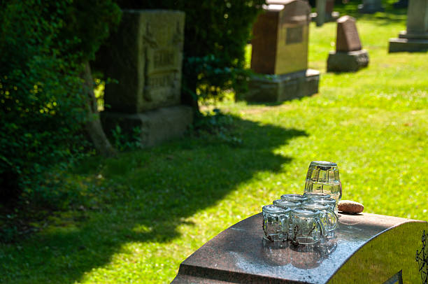 Cemetery in Kyoto, Japan.