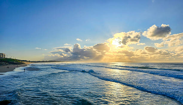 istock Sunrise over the ocean, background with copy space 2231702485