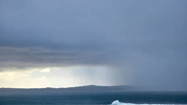 istock Sunrise over the ocean before storm coming, background with copy space 2231703852