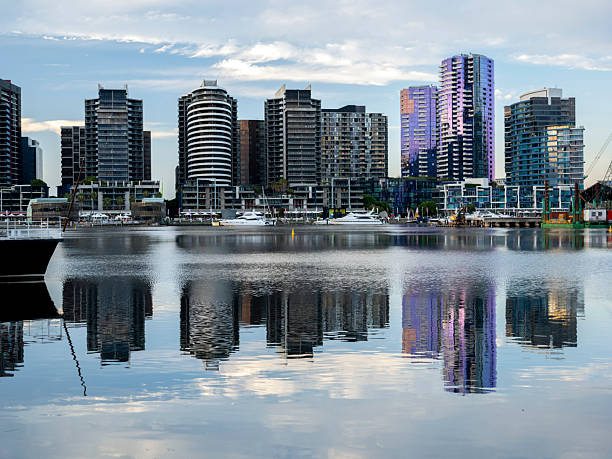 istock Docklands waterfront in Melbourne, Australia 2231709230