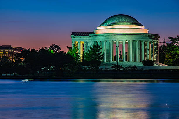 Jefferson Memorial at blue hour