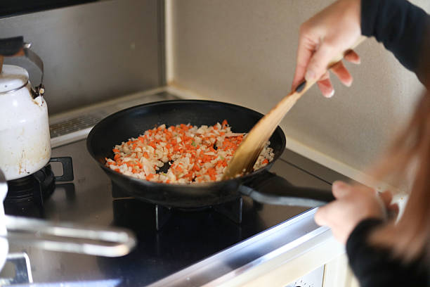 Woman cooking cooking class image