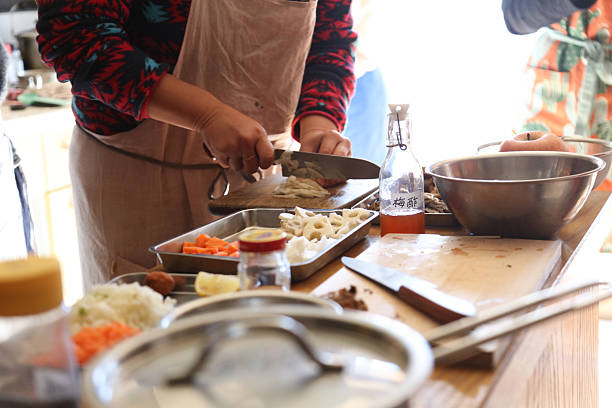 istock Woman cooking cooking class image 2231758163