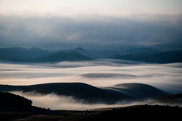 Sunrise in the Durmitor Mountains, Montenegro.