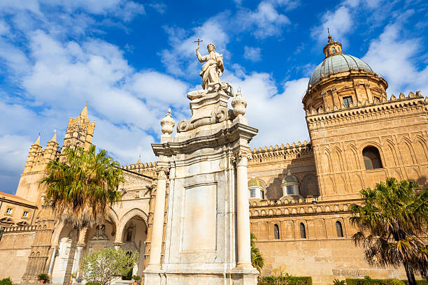 istock Palermo Cathedral or Duomo facade exterior view, Sicily 2231770261