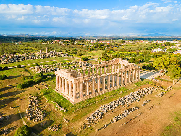 istock Hera Temple aerial panoramic view at Selinunte acropolis 2231771426