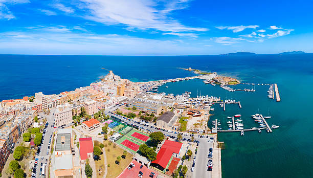 istock Trapani city aerial panoramic view in Sicily 2231771497