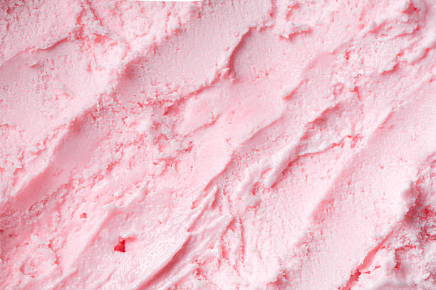 istock Pink strawberry ice cream texture 2231772594