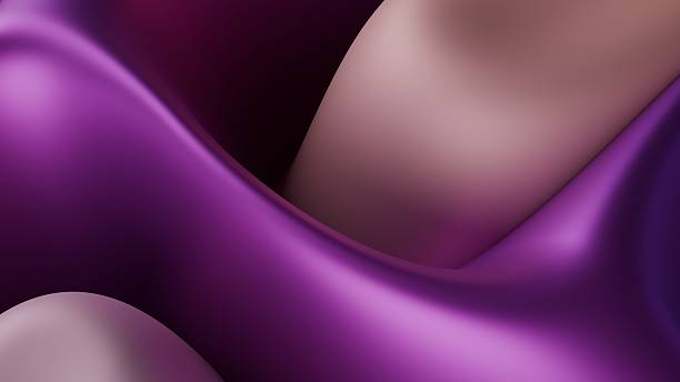istock Abstract Metallic Purple And Beige Gradient Curves For Stylish Modern Backgrounds 2231775960
