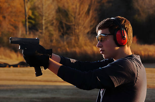 istock Rifle and pistol marksmanship 2231785068