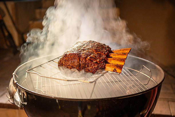 Spanish typical meat made in BBQ