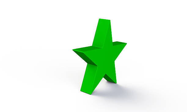 istock 3d,Green,Star,Isolated,On,White 2231797047