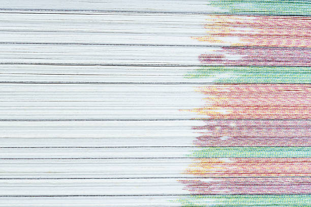 Close-up macro of book spine texture,Book pages macro horizontal, texture, surface, background.