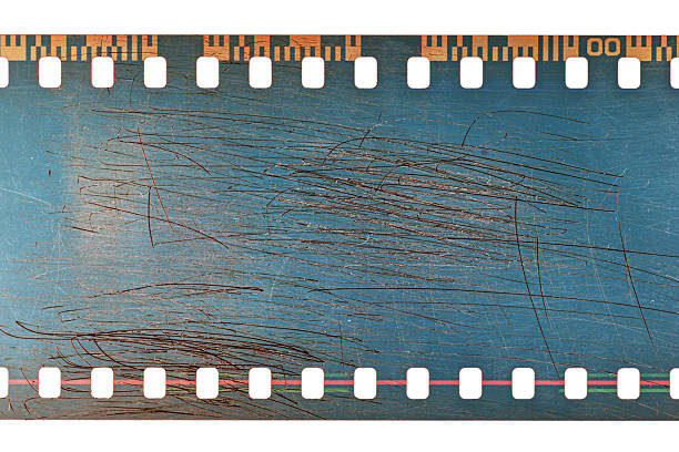 istock Dusty and grungy 35mm film texture or surface 2231801160