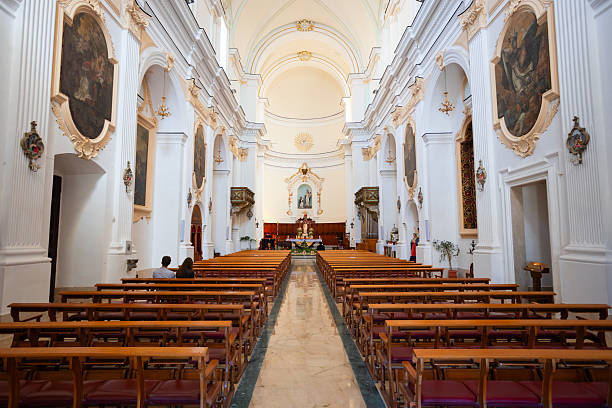 Anacapri: One of the most beautiful attractions of Anacapri is the beautiful Church of San Michele Arcangelo.  Visibly baroque