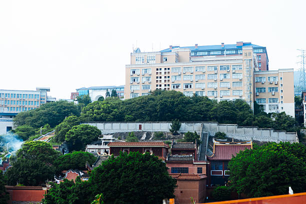 Chinese temples in the city