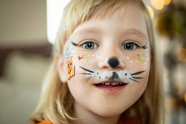 istock Happy little girl on Halloween 2231807637