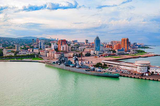 istock Novorossiysk city aerial panoramic view 2231809239