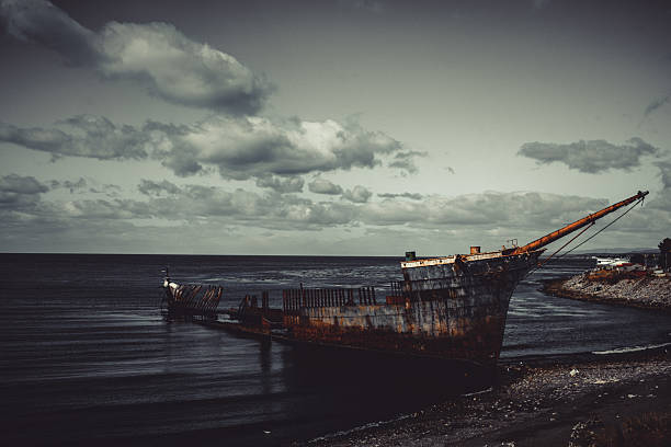istock Abandoned Shipwreck in Punta Arenas, Chile 2231820661