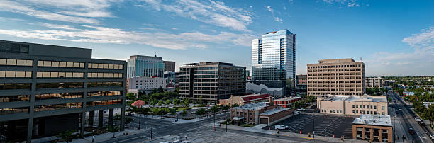 istock Boise skyline pano with new buildings 2231827041
