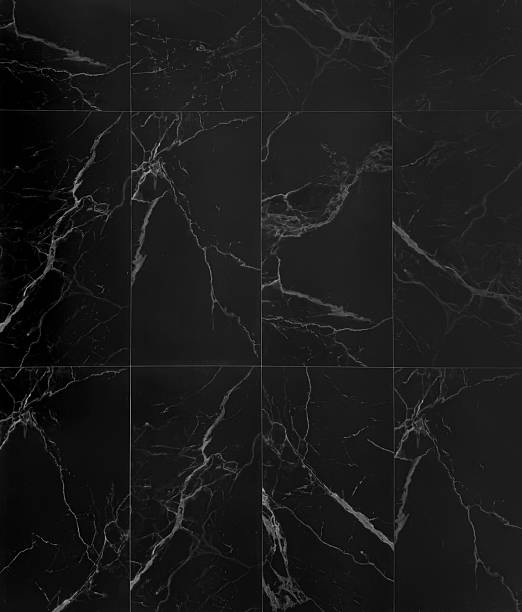 istock Dark black marble tile texture with natural grey veins, perfect for luxury interior design, Wall, and decorative backgrounds. 2231829675