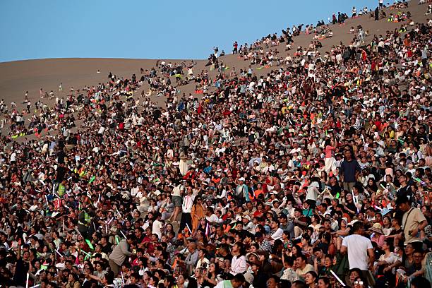 istock The dense crowd on the sand dunes 2231833116