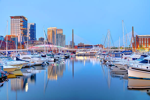 istock Constitution Wharf along the Boston  Harborwalk 2231833474