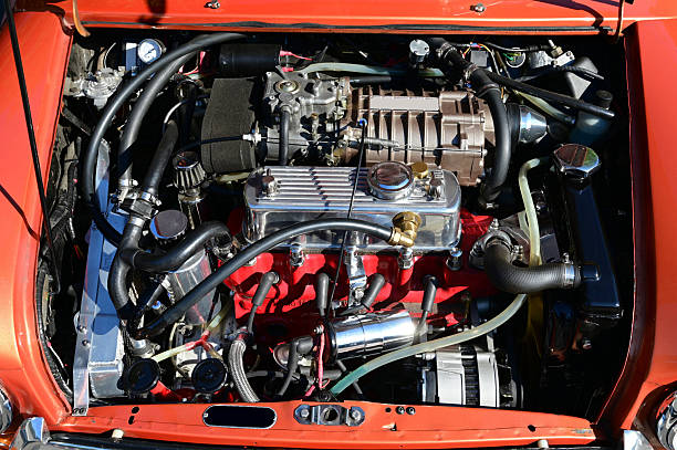 istock Supercharged 4 cylinder Petrol Engine. 2231837962