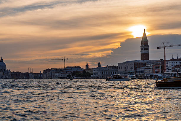istock Sunset over St Mark's Campanile and Doge's Palace 2231846417