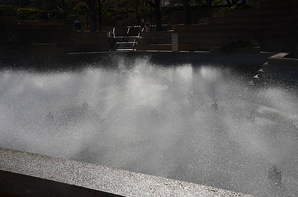 Fountain in close up
