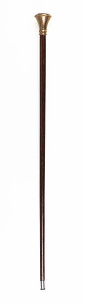 istock golden magic cane isolated on white background 2231872082