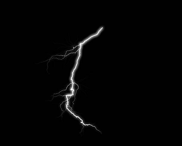 istock A single, bright lightning bolt dramatically slices through the intense darkness, showcasing a powerful atmospheric discharge. 2231895717