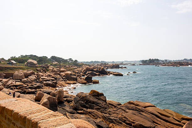 Pink Granite Coast in Brittany, France
