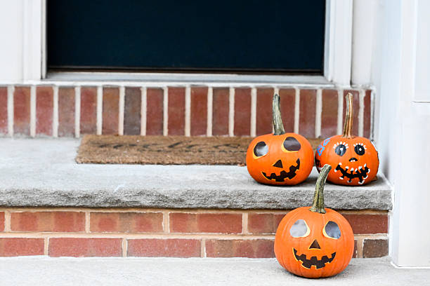 istock Porch Pumpkin decoration 2231898582
