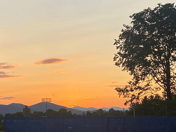 Sunset in the Blue Ridge Mountains