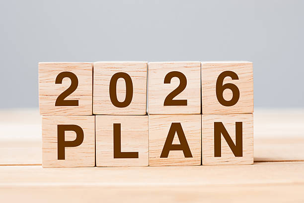 istock block 2026 PLAN text on table. Resolution, strategy, goal, motivation, reboot, business and New Year holiday concepts 2231922642